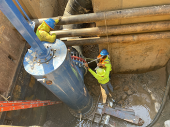 Old Alabama Road/Old Alabama Road 48-inch Water Transmission Main relocation | BenchMark Management Project